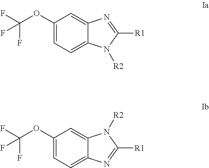 Anti-cancer agents based on 6-trifluoromethoxybenzimidazole derivatives and method of making