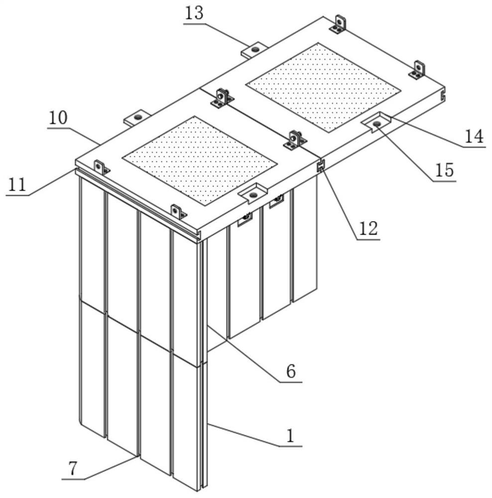 Mounting structure of building fabricated wall