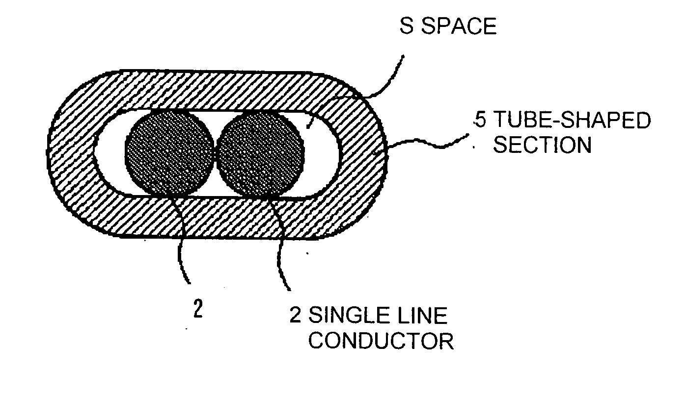 Wiring Material, Method for Manufacturing Such Wiring Material and Resistance Welding Apparatus Used in Such Manufacturing Method