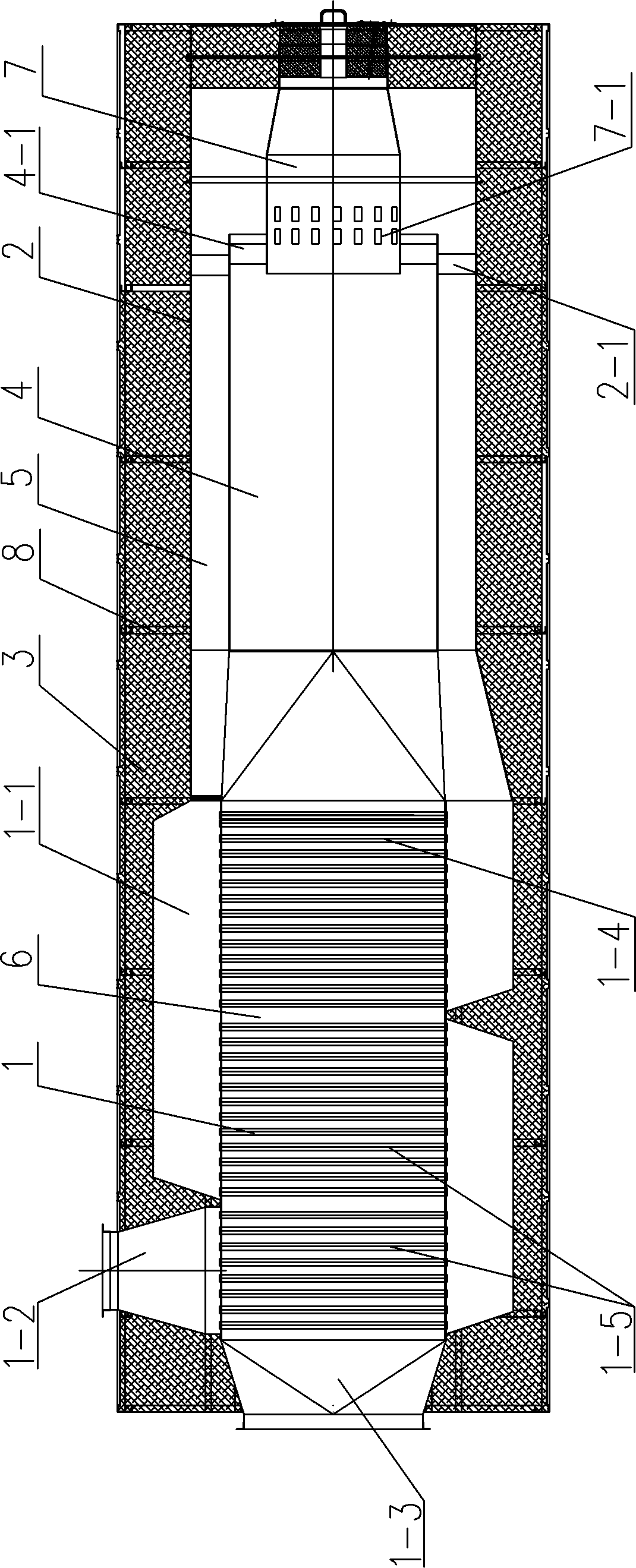 Exhaust gas incinerator