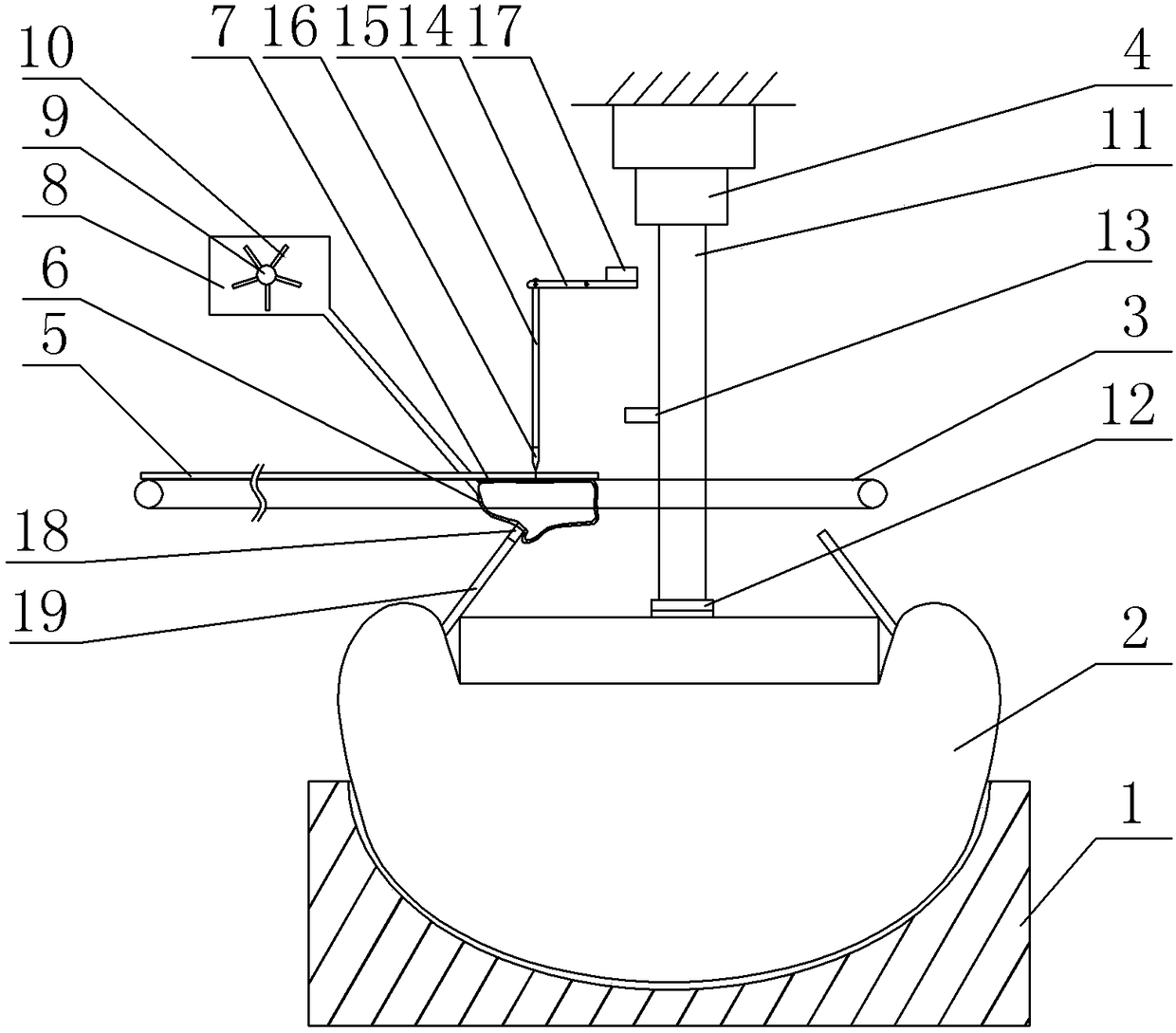 Battery labeling equipment