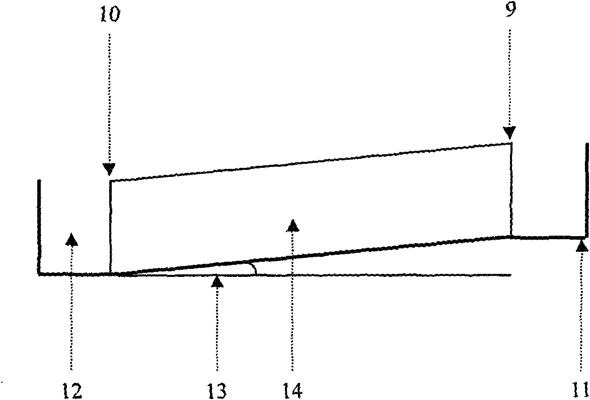 Landscape type combined domestic sewage purification system