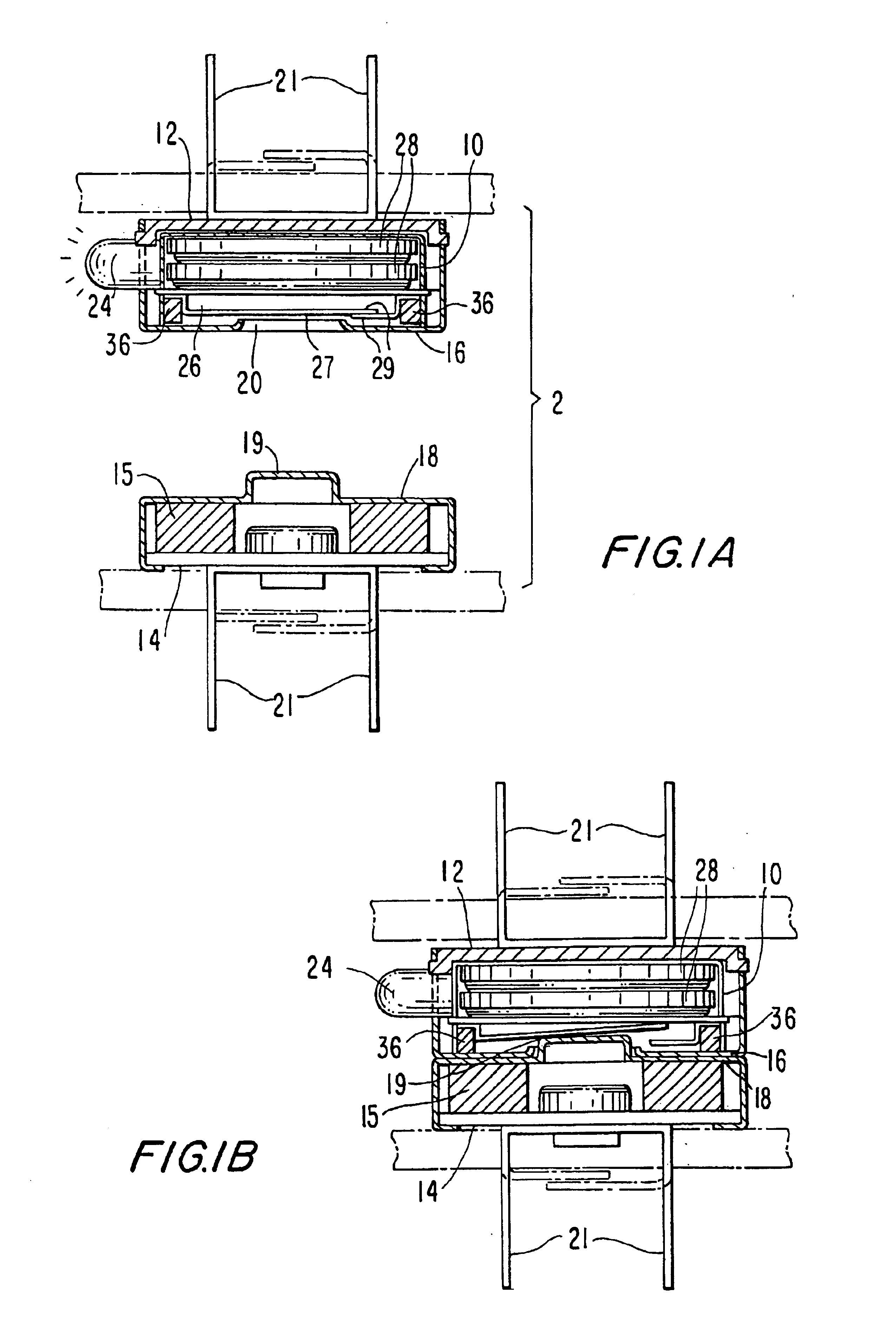 Combination fastener and lighting device