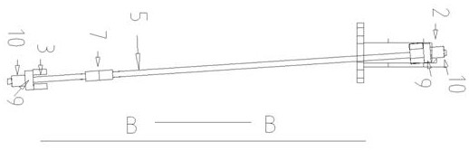 Temporary reinforcing method for replacement of equipment anchorage device in tensioning and lifting construction