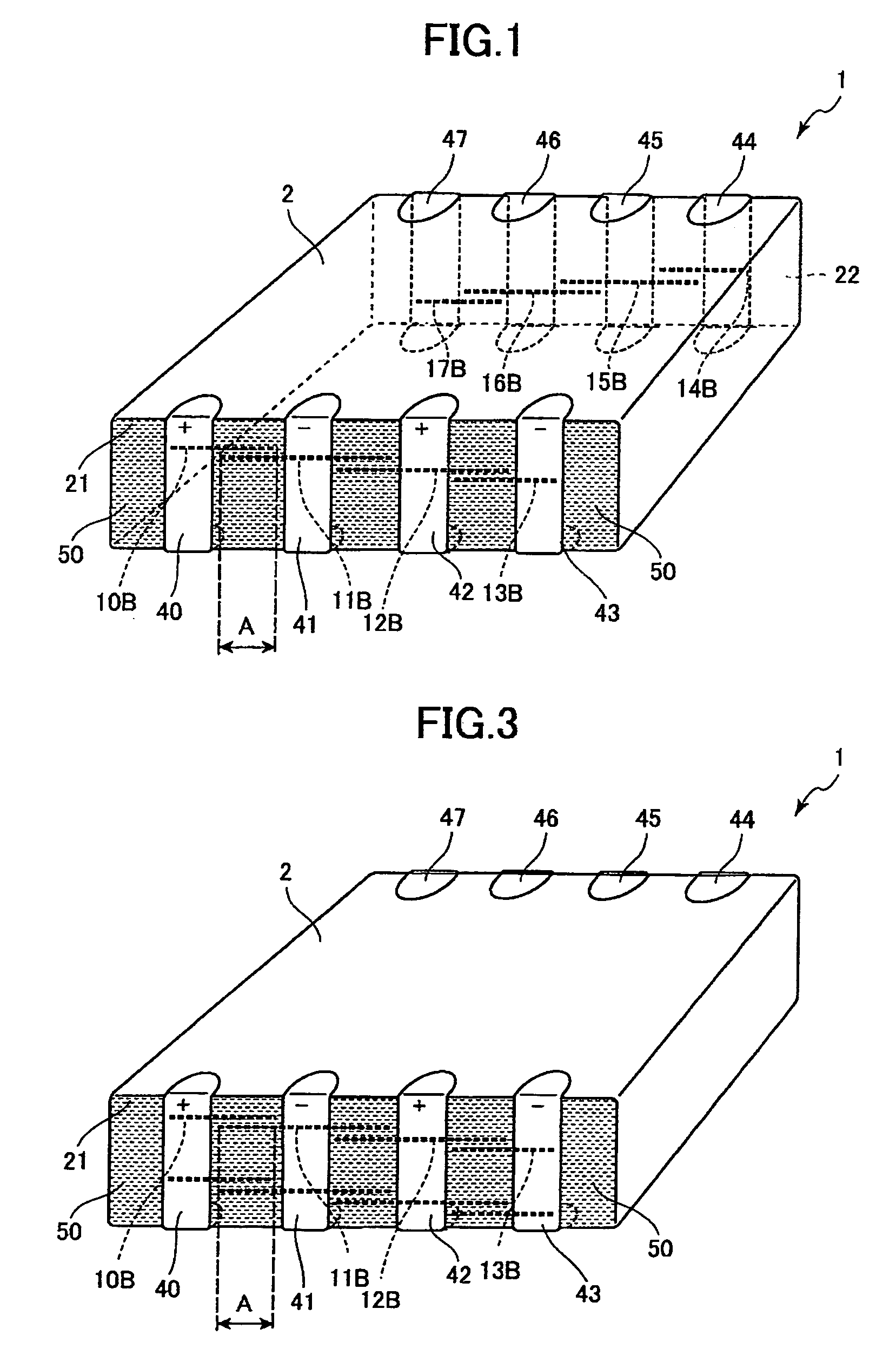 Stacked capacitor