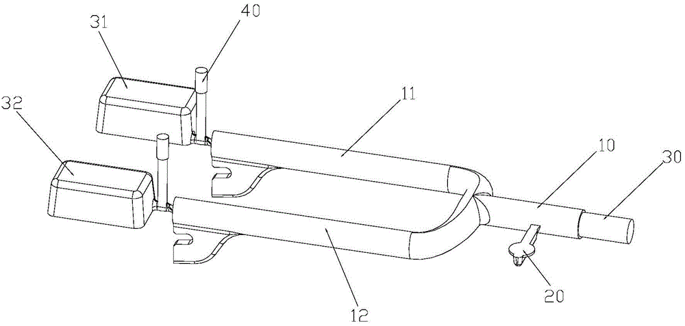 Processing mechanism and processing method of main body component of bicycle