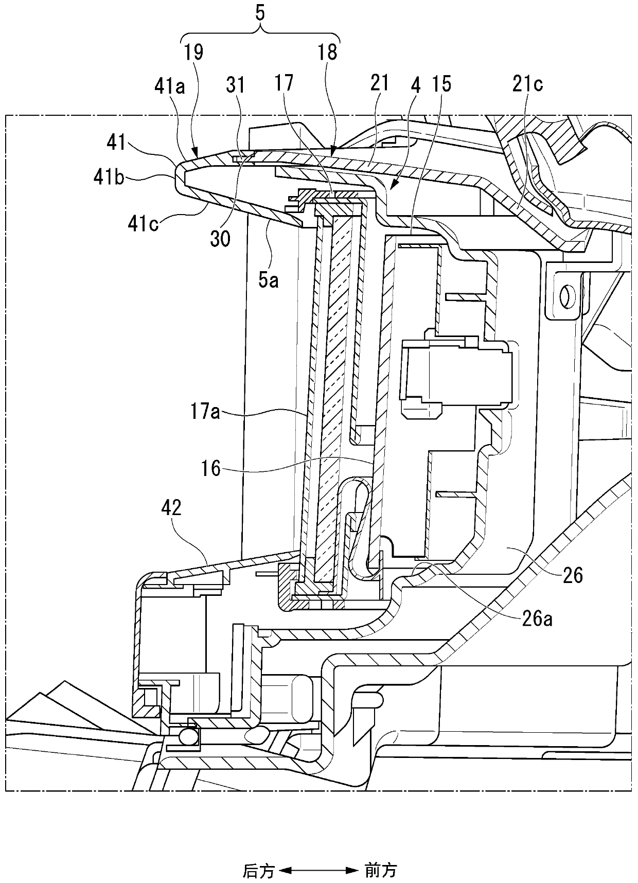 Rearview monitor apparatus