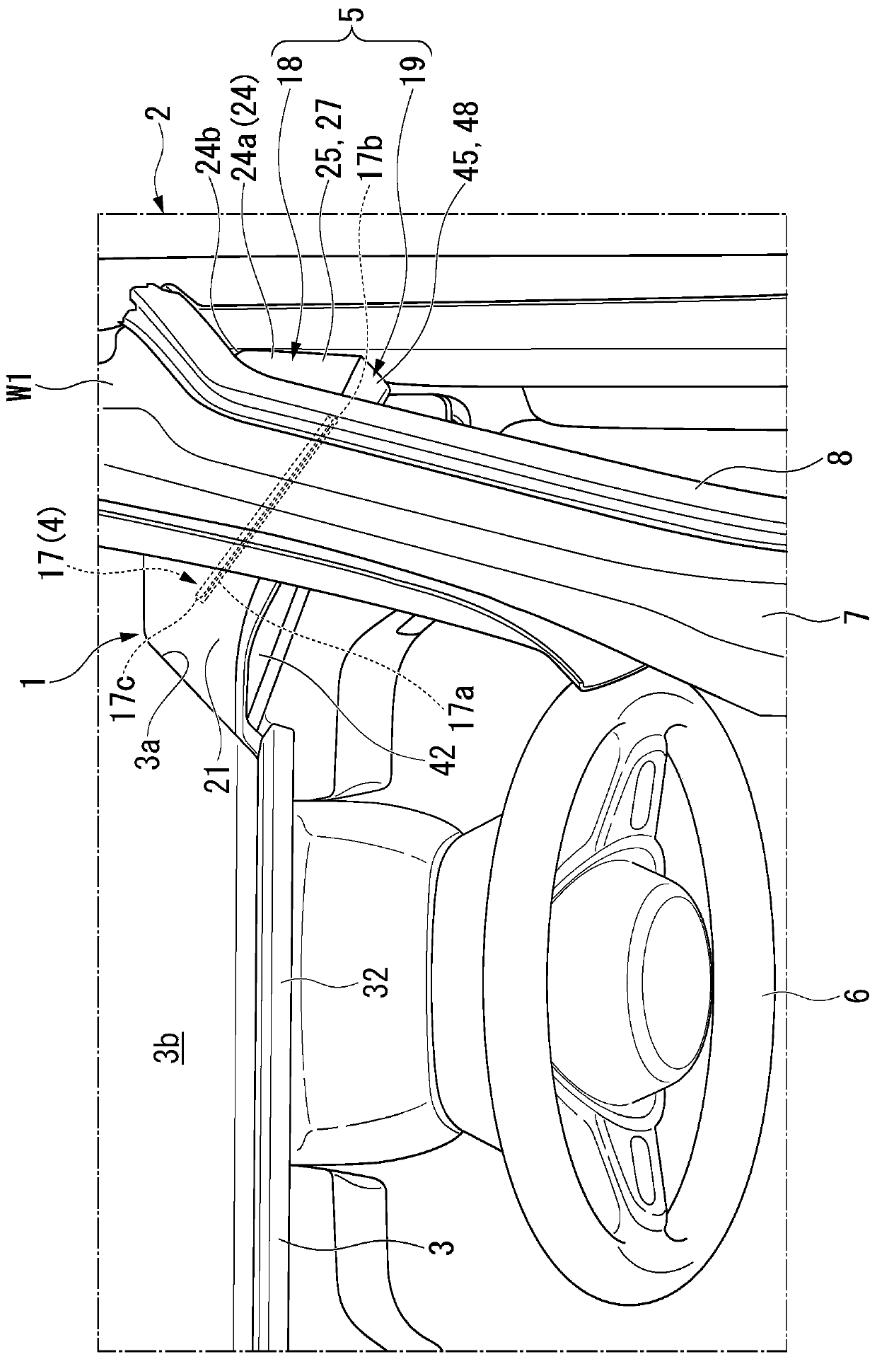 Rearview monitor apparatus