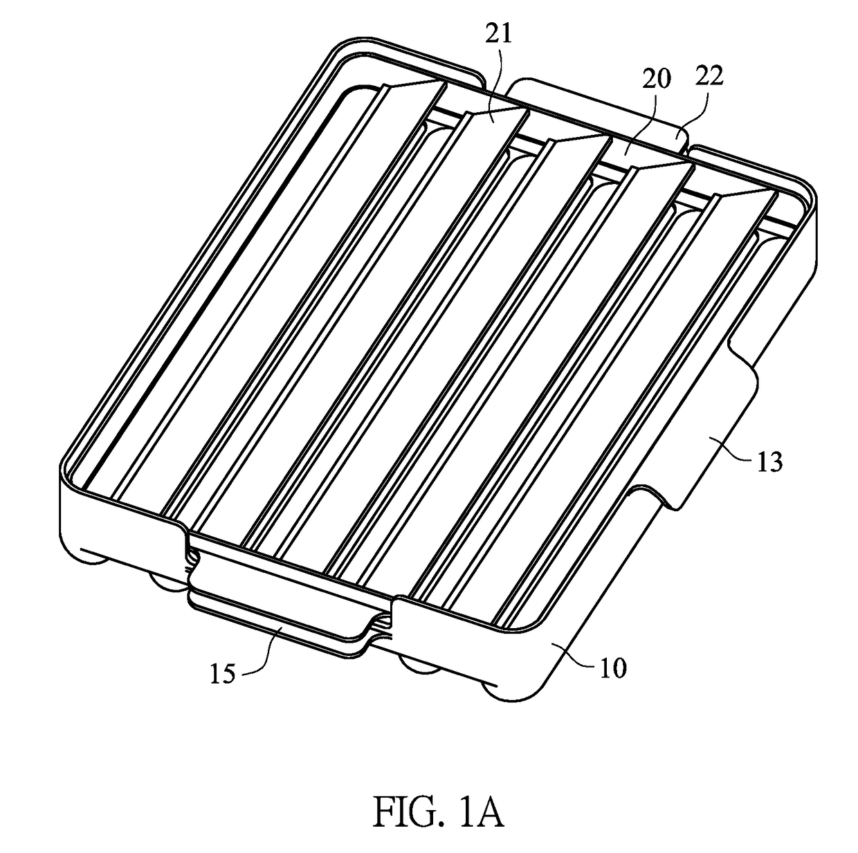 Grill pan structure