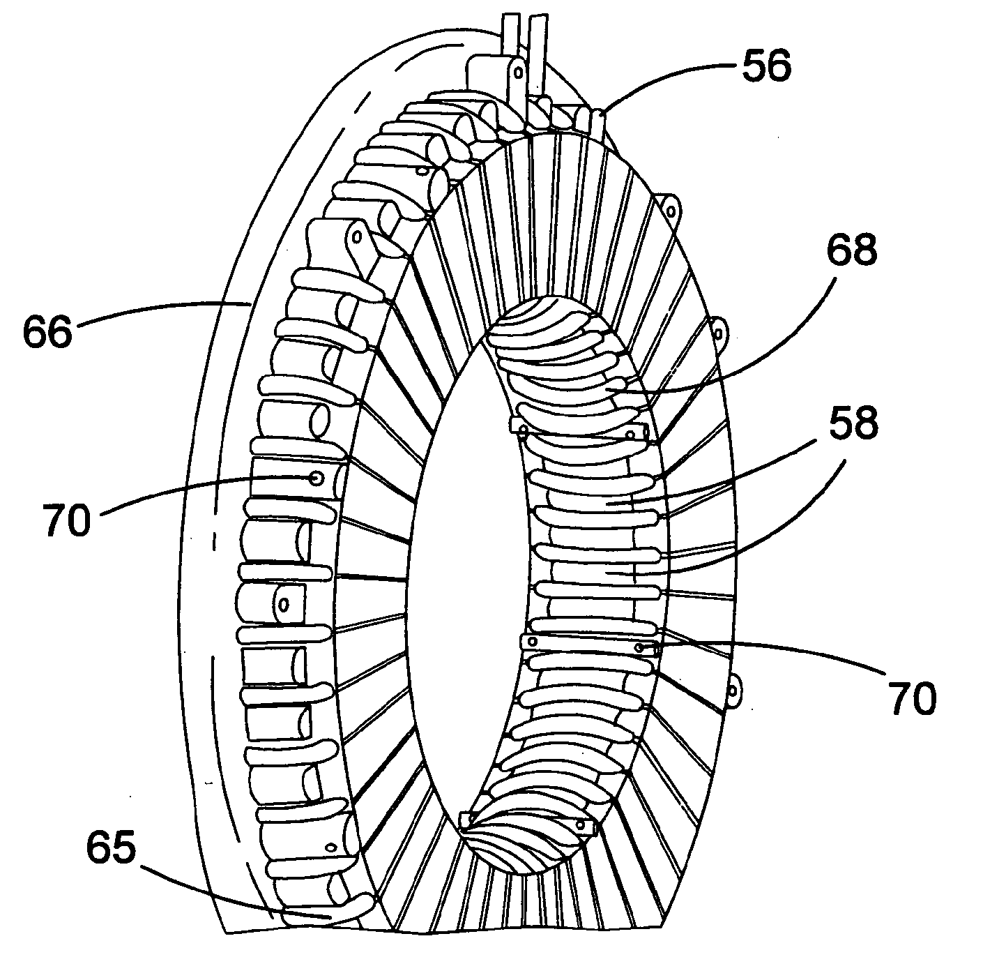 Axial flux machine