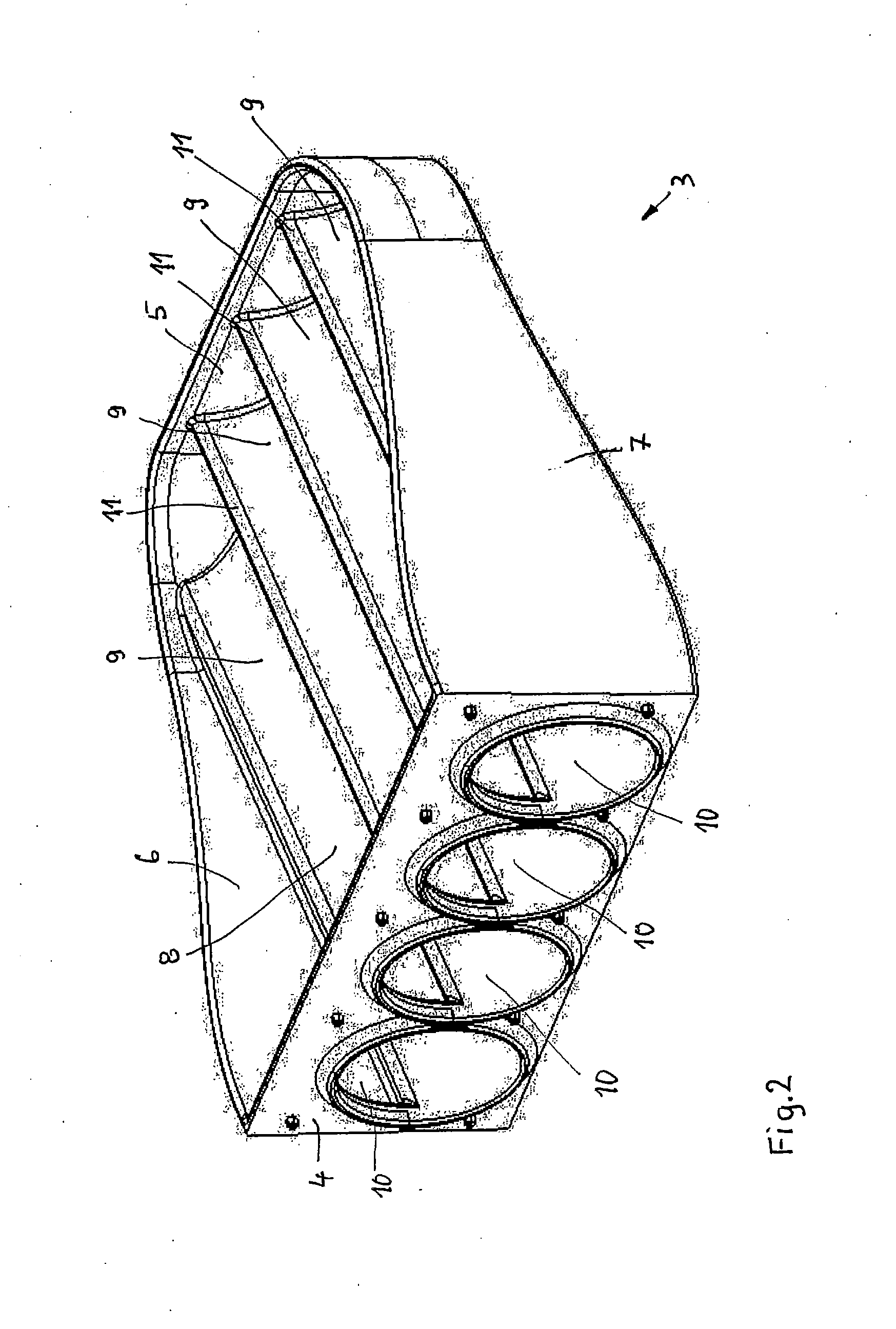 Device for taking back empty containers, in particular plastic bottles and metal cans