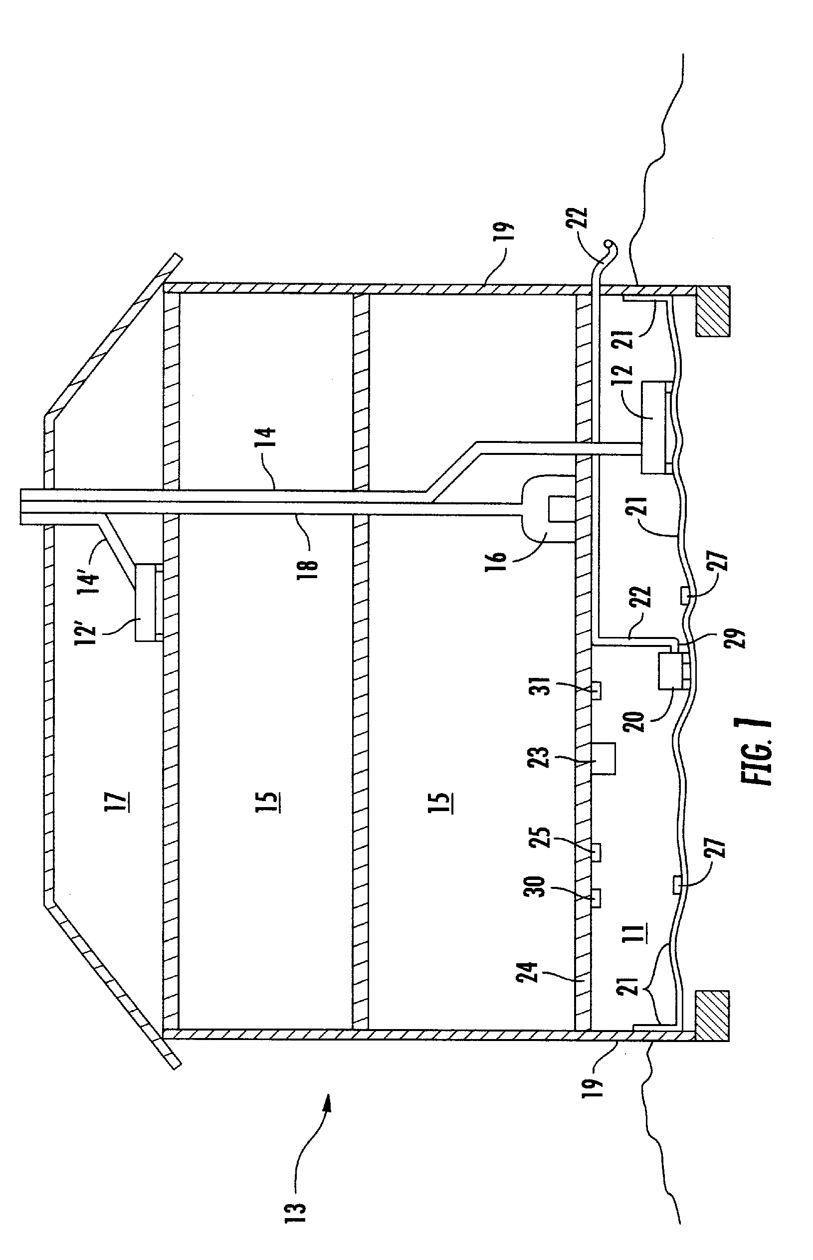 Space monitoring system with remote reporting