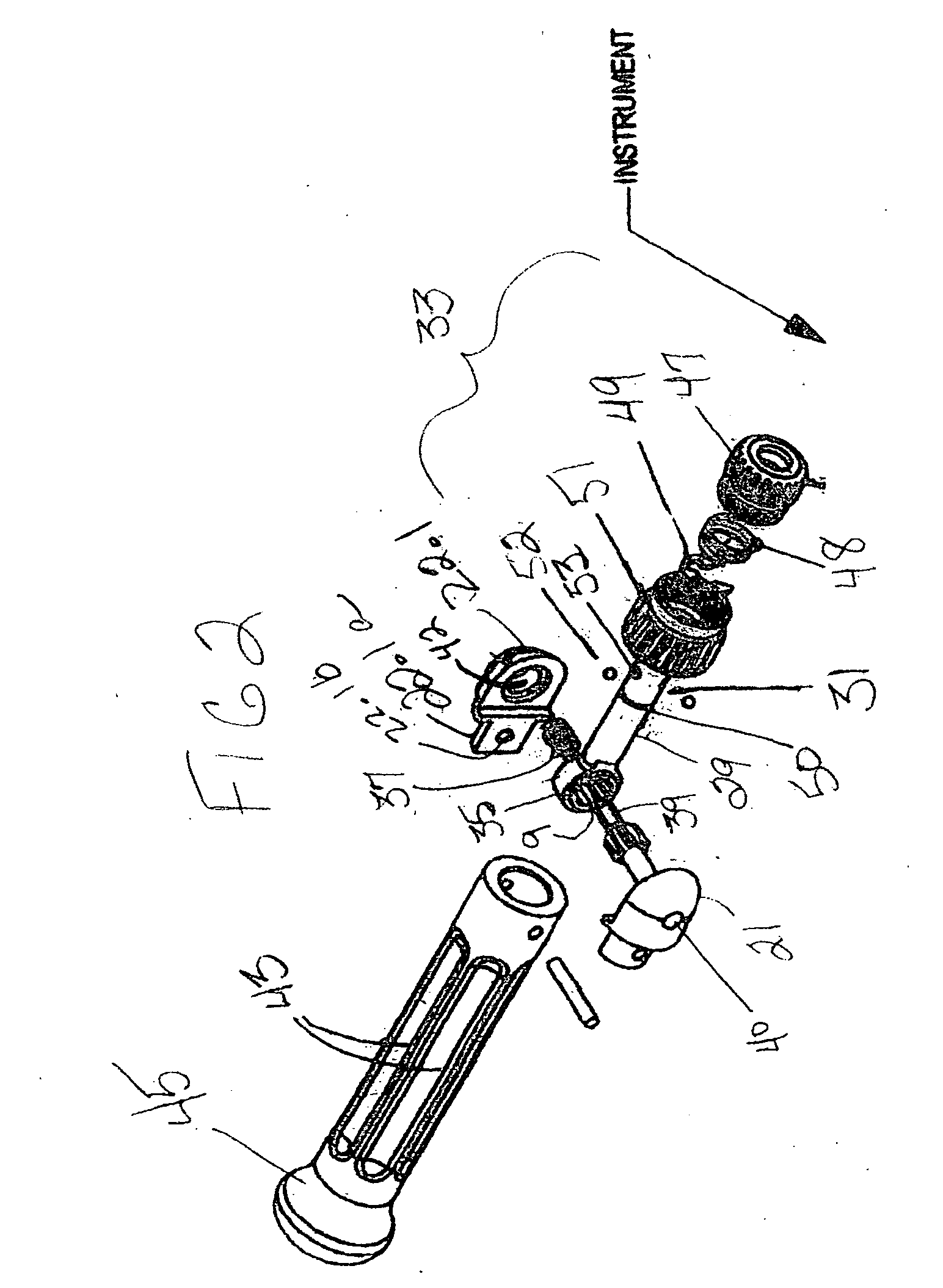 Adjustable angle handle for surgical instruments