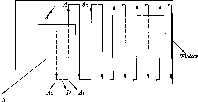 Method for indoor spray-finishing by using robot spraying system