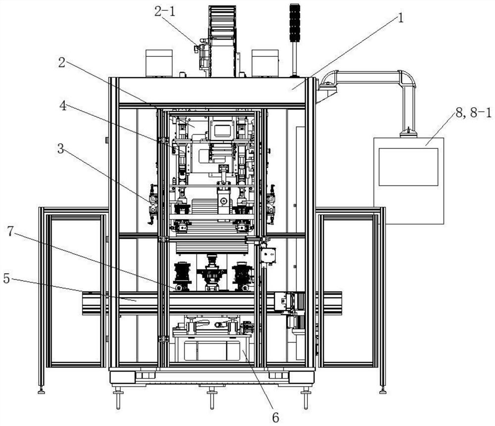 Automatic bolt tightening device