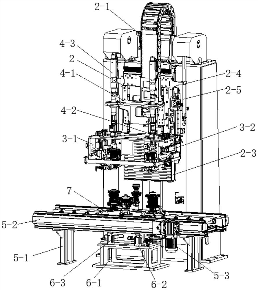 Automatic bolt tightening device