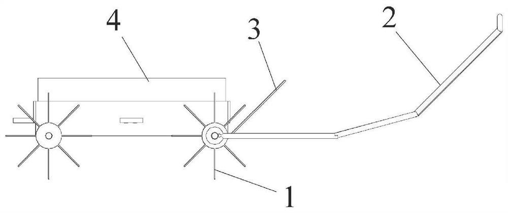 A group of offshore soil seabed jet disturbance devices