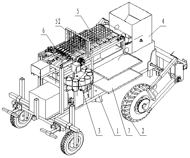 Multifunctional mulberry planting machine and using method thereof