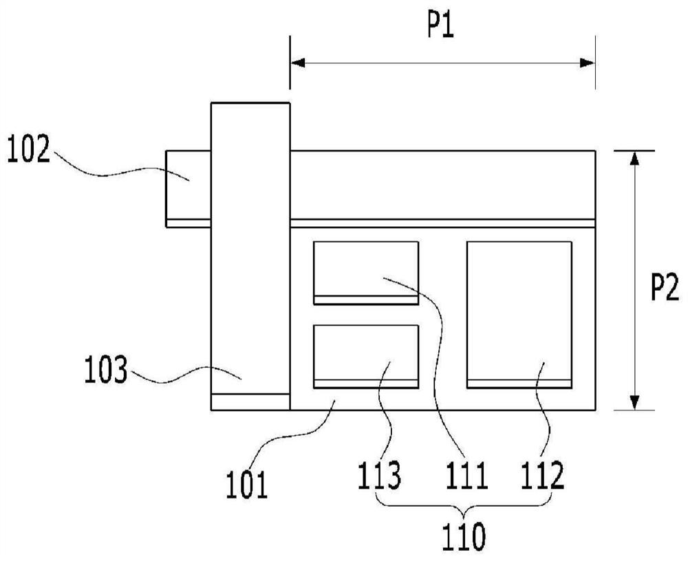 Luminous fingerprint recognition panel and fingerprint recognition display device including same