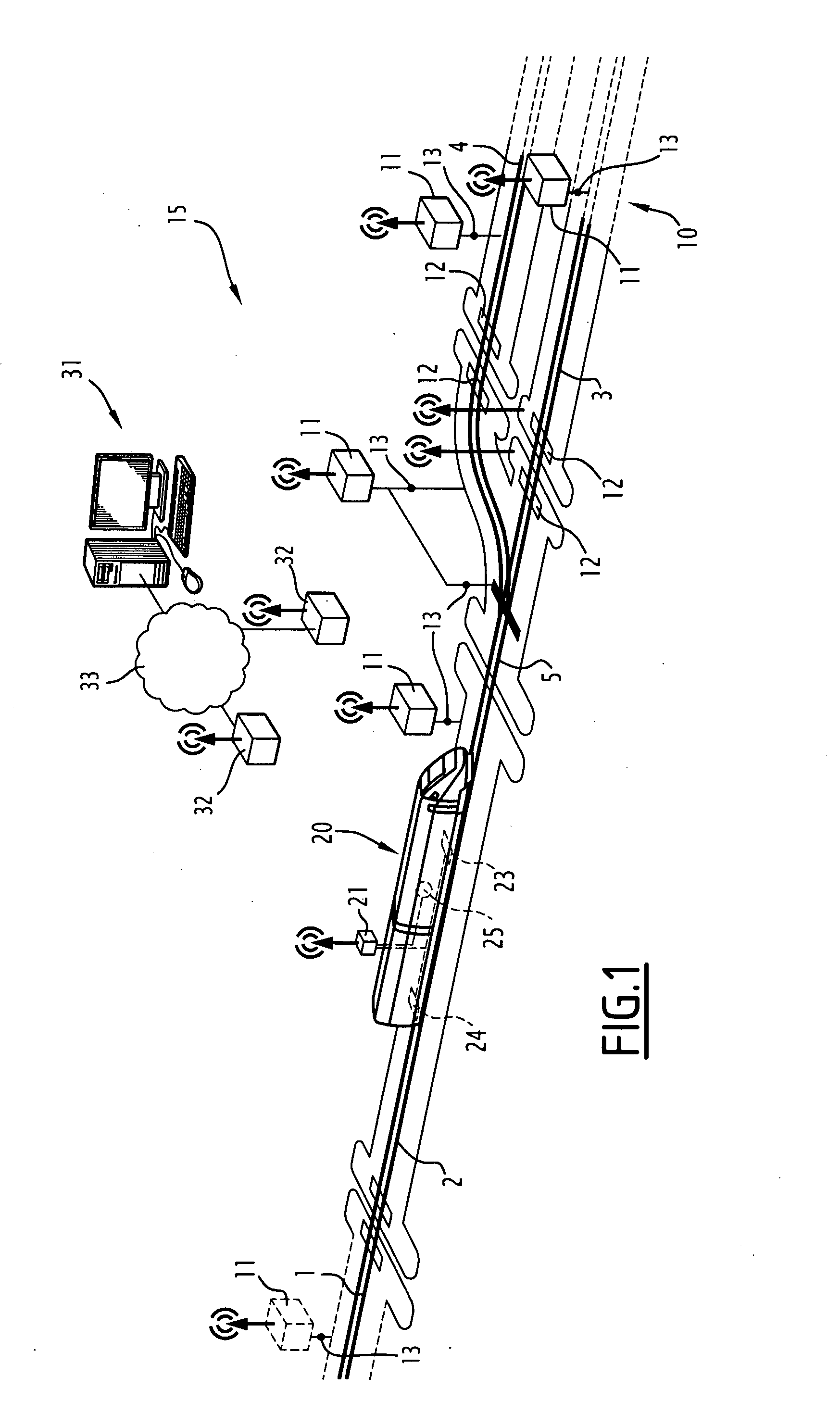 Method for managing the circulation of vehicles on a railway network and related system