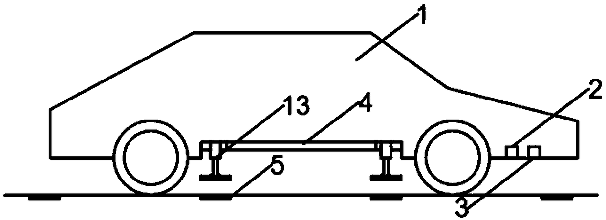 Dynamic wireless charging receiving device of electric vehicle