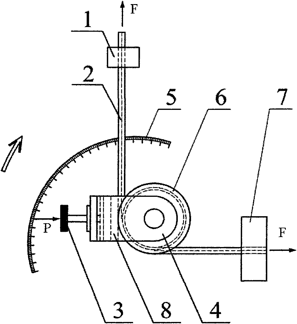 Tensile bending forming process of complex section bar