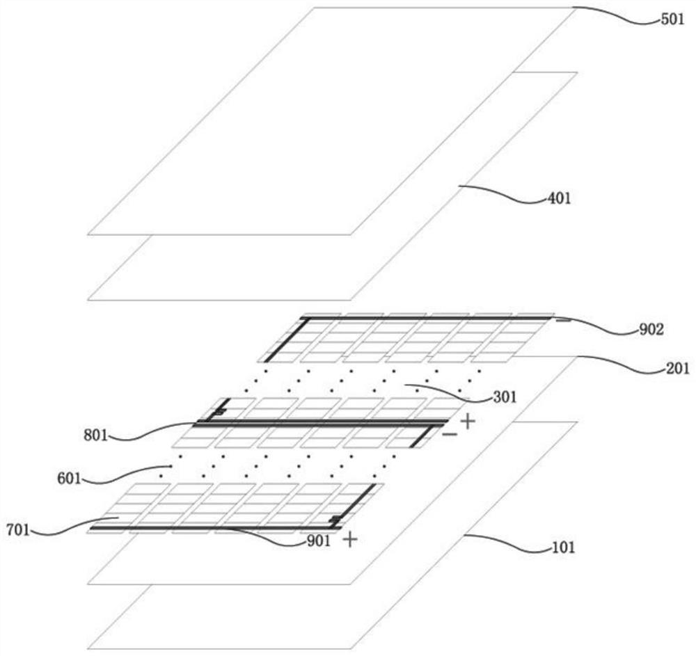 A kind of solar cell component and preparation method thereof