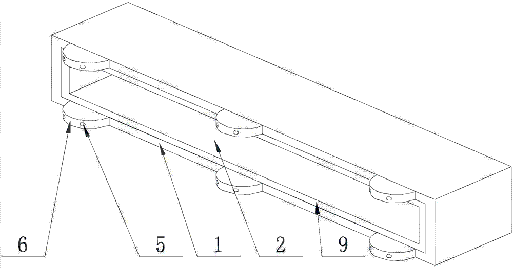 Anti-collision device for decoration board