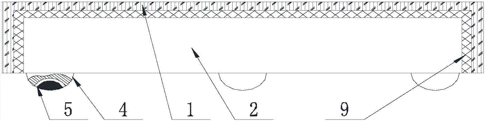 Anti-collision device for decoration board