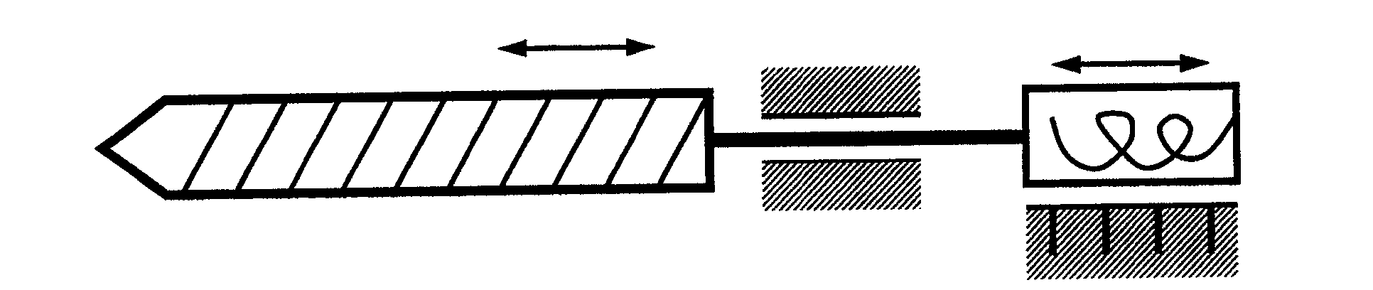 Dynamic injecting system of injection moulder, and its vibration injecting method