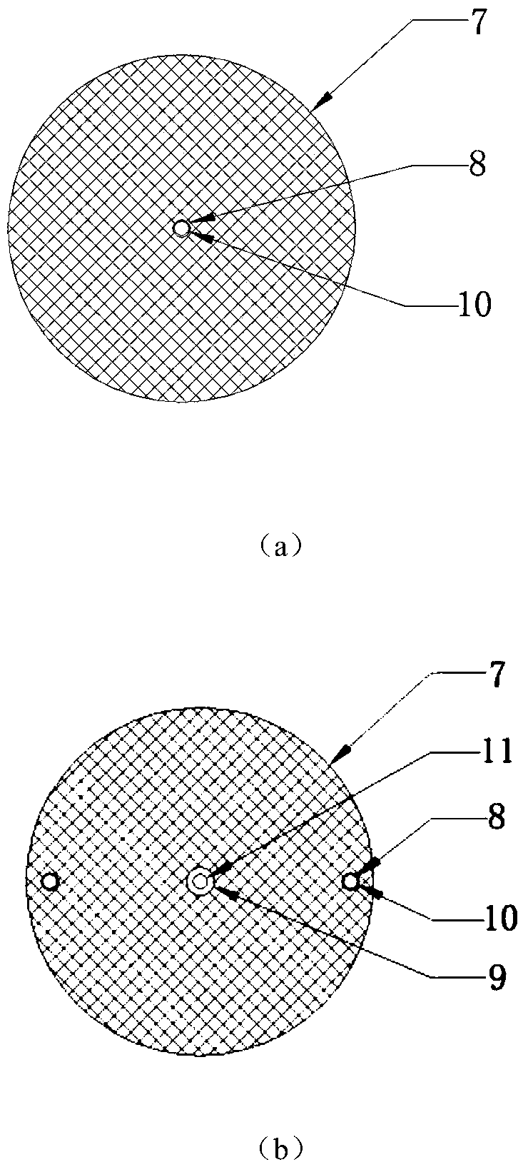 Optical fiber composite carbon fiber conductor operating temperature stress monitoring system and monitoring method thereof