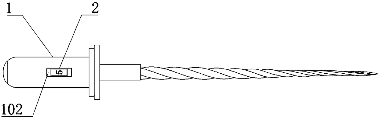 Telescopic root canal file with counting function