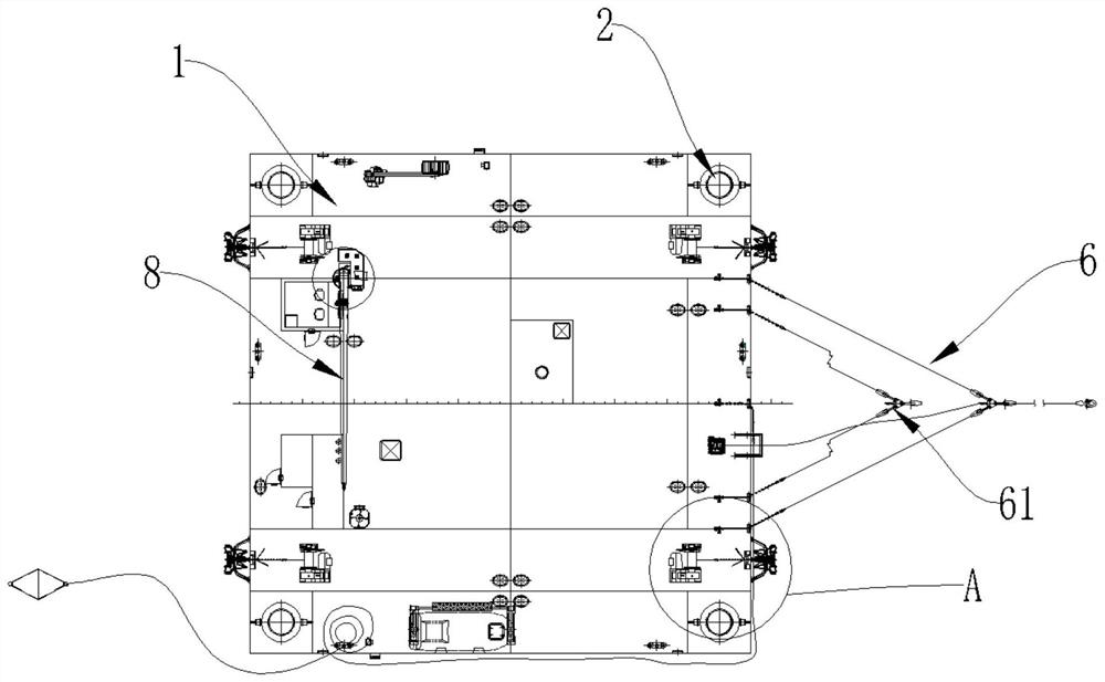 A self-elevating exploration platform