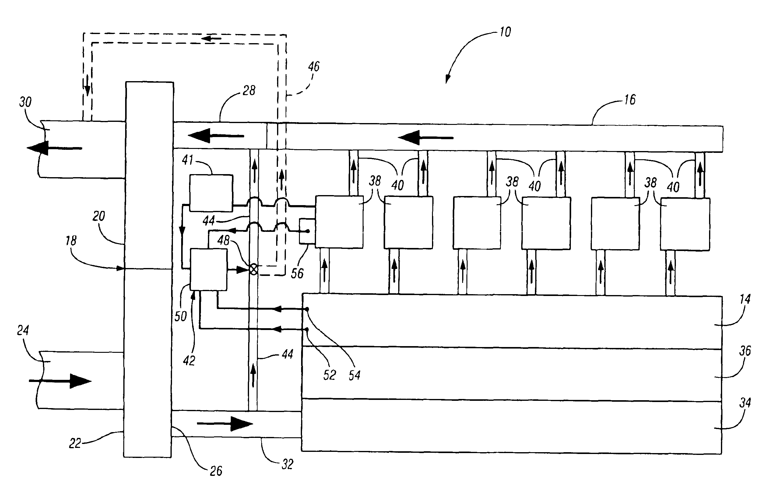 Method for engine condition control with turbocompressor controllable bypass