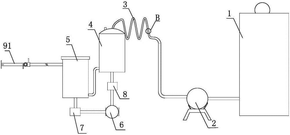 Oil-immersed transformer oiling device