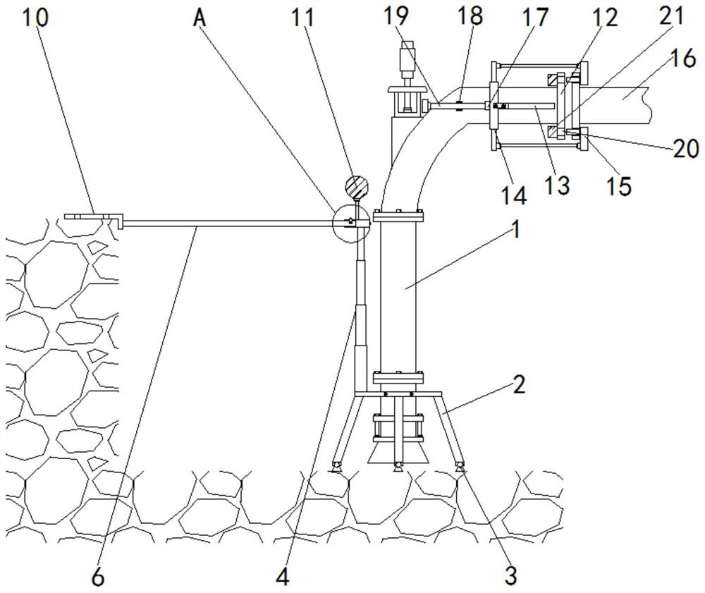 Convenient-to-assemble and high-stability axial flow water pump