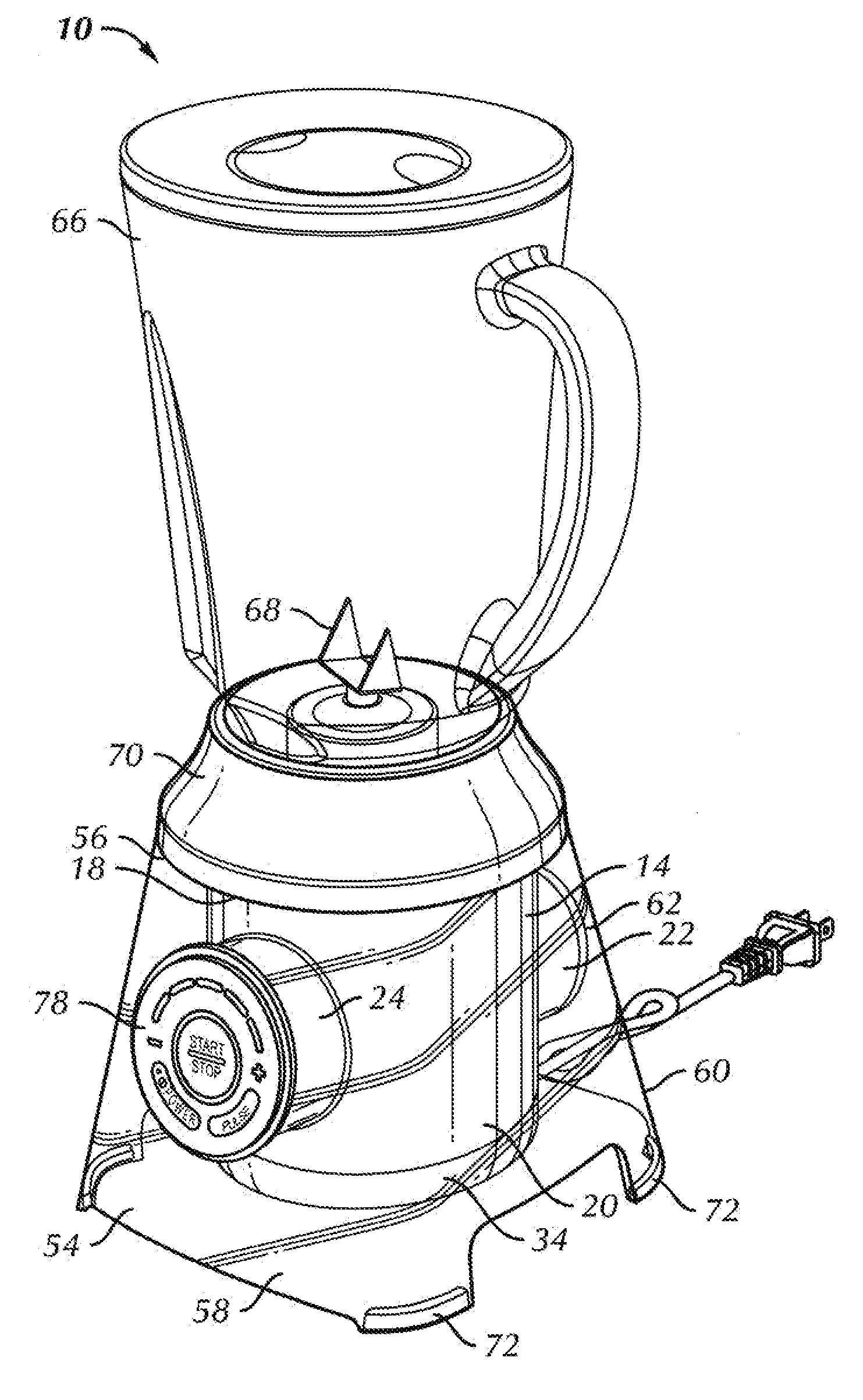 Blender for Blending Foodstuff