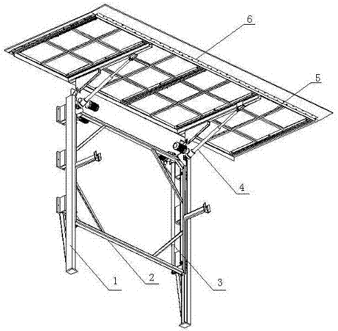 Blanking baffles for loading and unloading raw materials on docks