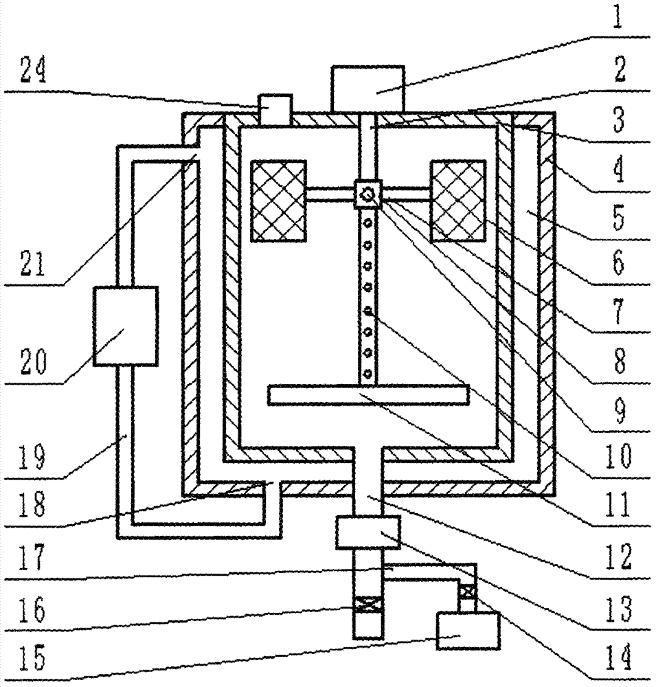 Reaction kettle capable of adjusting temperature