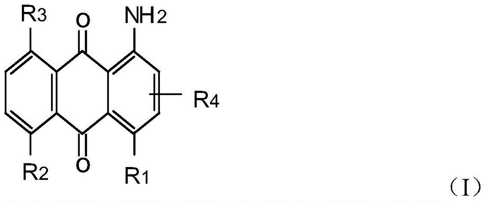 A kind of disperse blue dye composition, disperse dye, preparation method and application