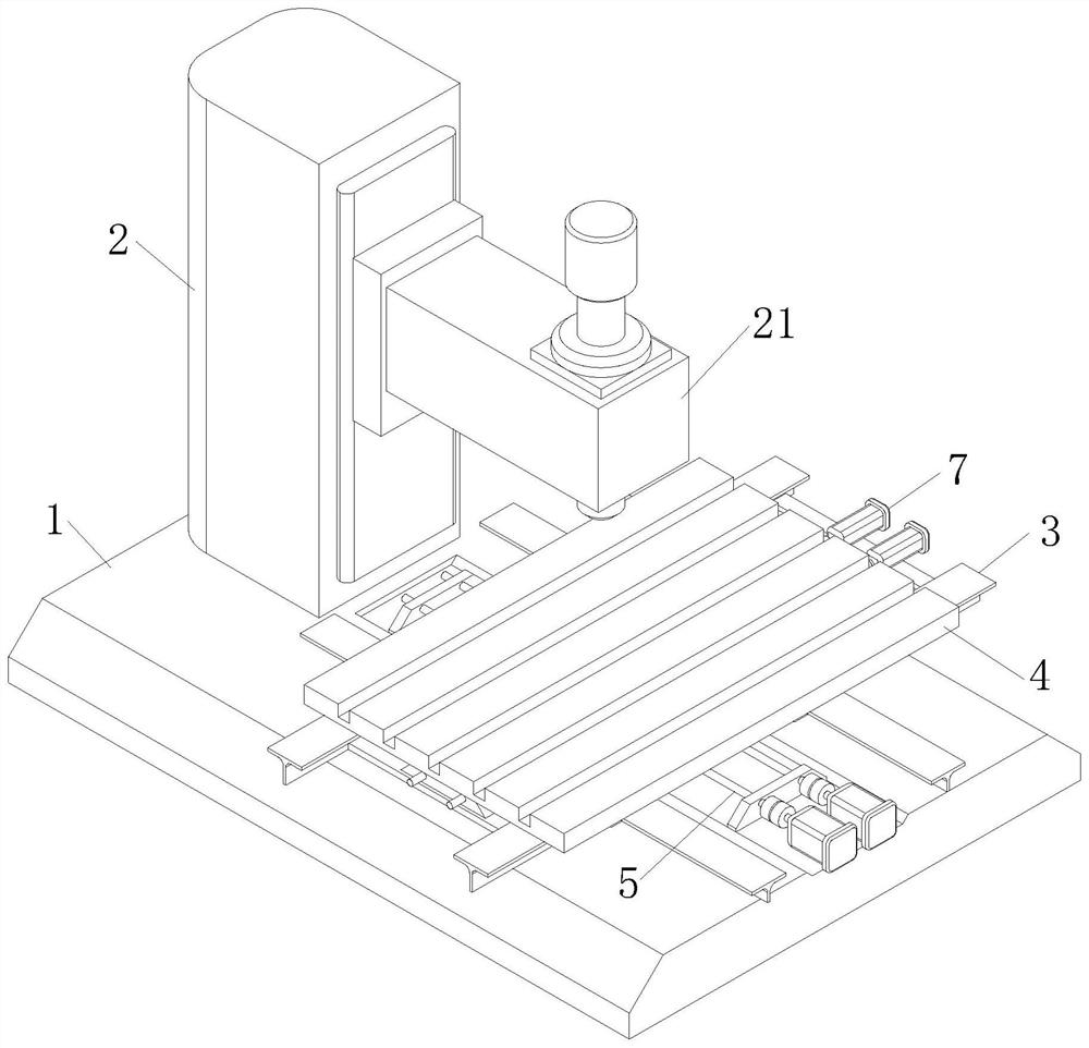 A high-precision CNC milling machine