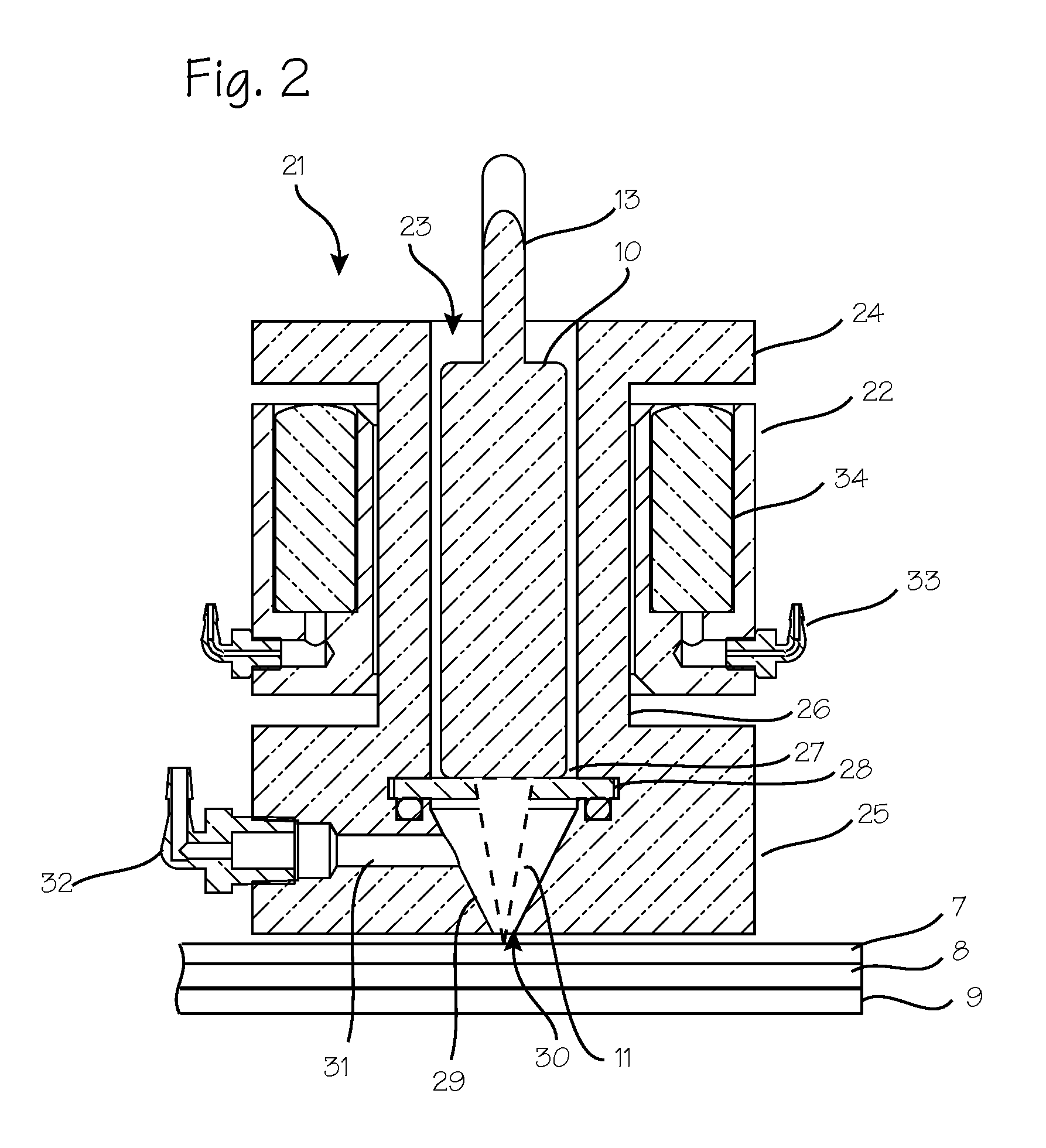 System and Method for In Situ Monitoring of Top Wafer Thickness in a Stack of Wafers