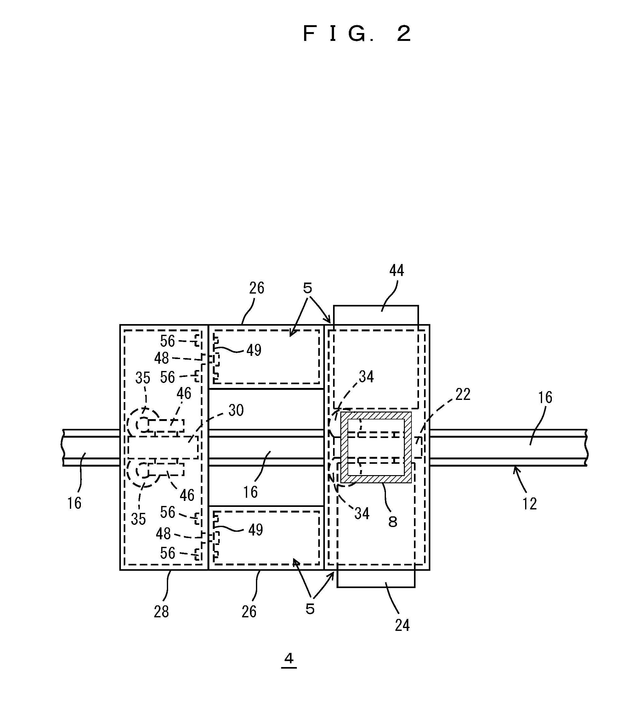 Stacker crane and method for operating same