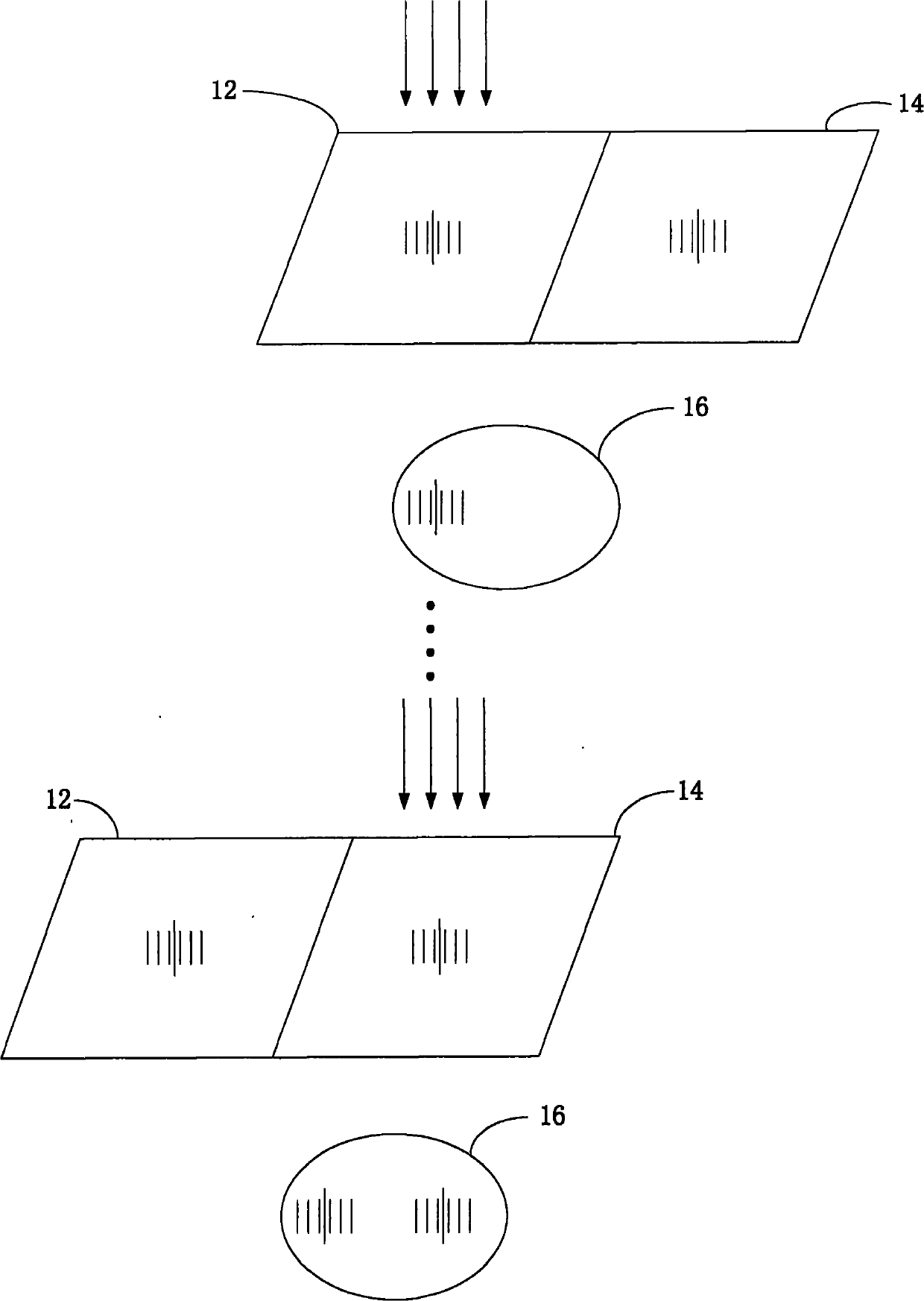 Optical proximity effect corrective modeling method and generating method of test pattern