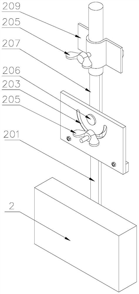 A multi-directional code scanning device for moving cigarette boxes into storage