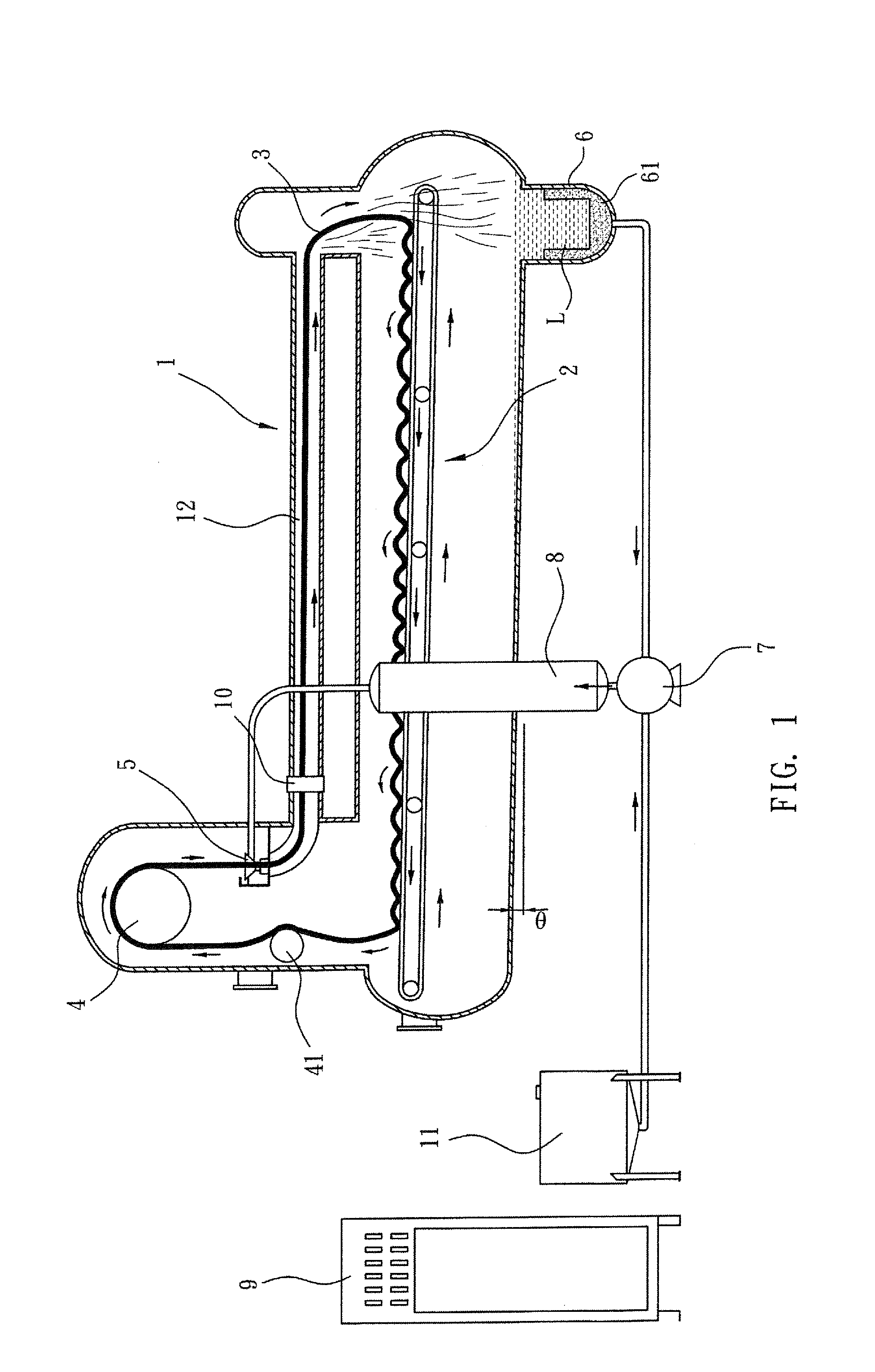 Up-Inclined Coveyor-Driving Fabric Dyeing Machine