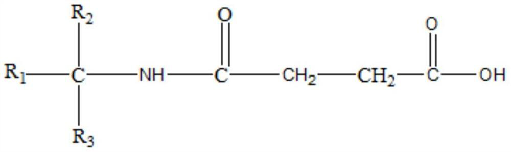 Marine fuel oil stability additive and preparation method thereof