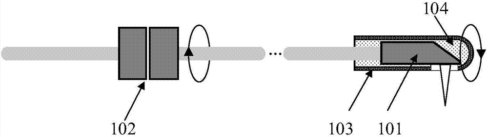 All-fiber endoscopic OCT probe based on unit conic structure