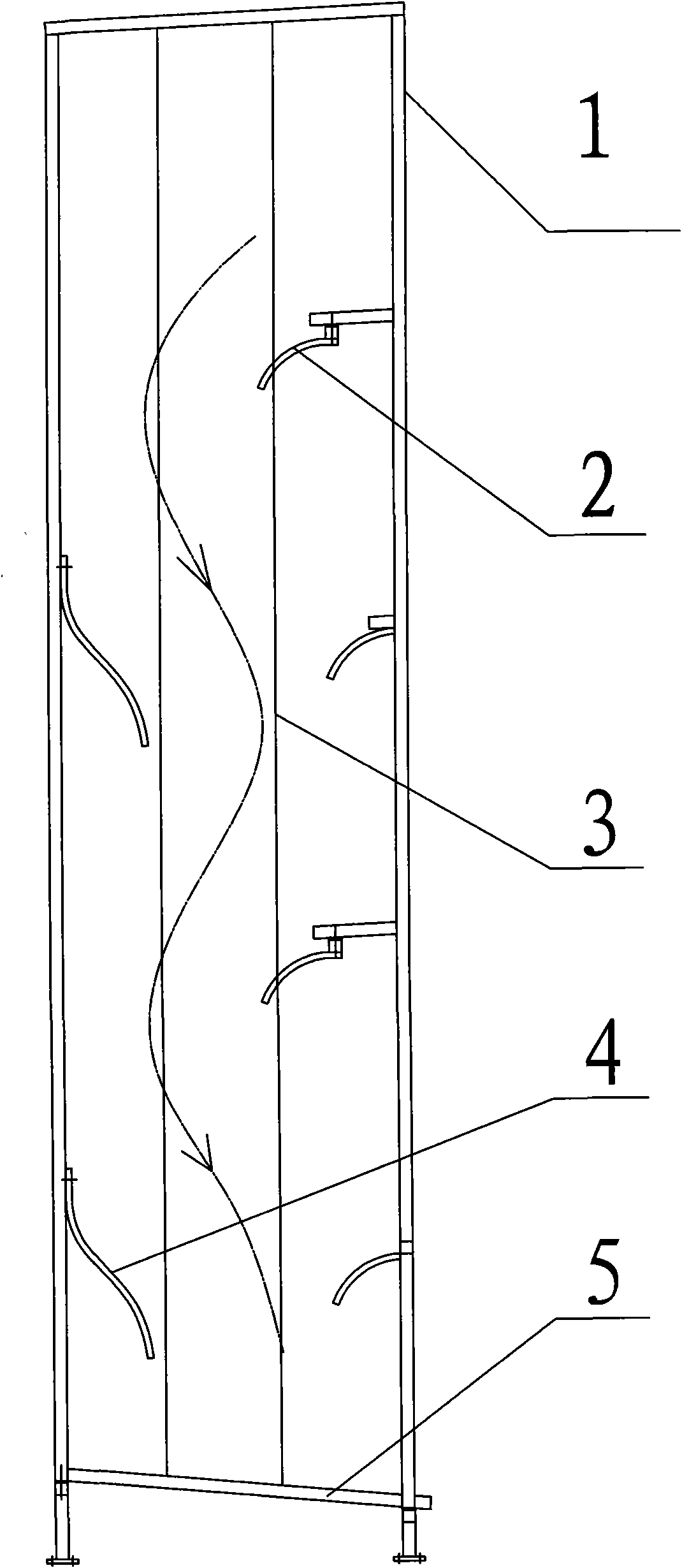 Damped type tyre lowering device