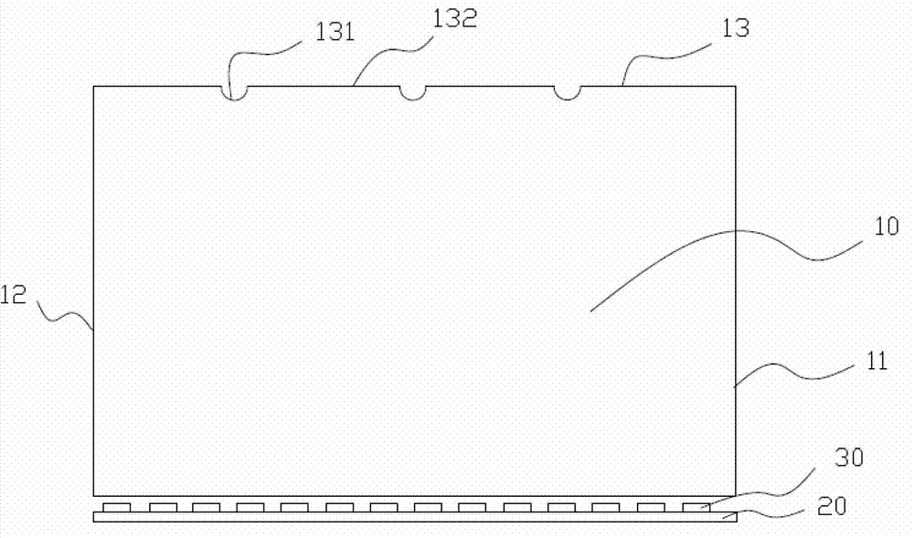 Reflecting film, backlight module provided with same and display device provided with same